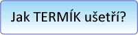 Jak Termík ušetří?